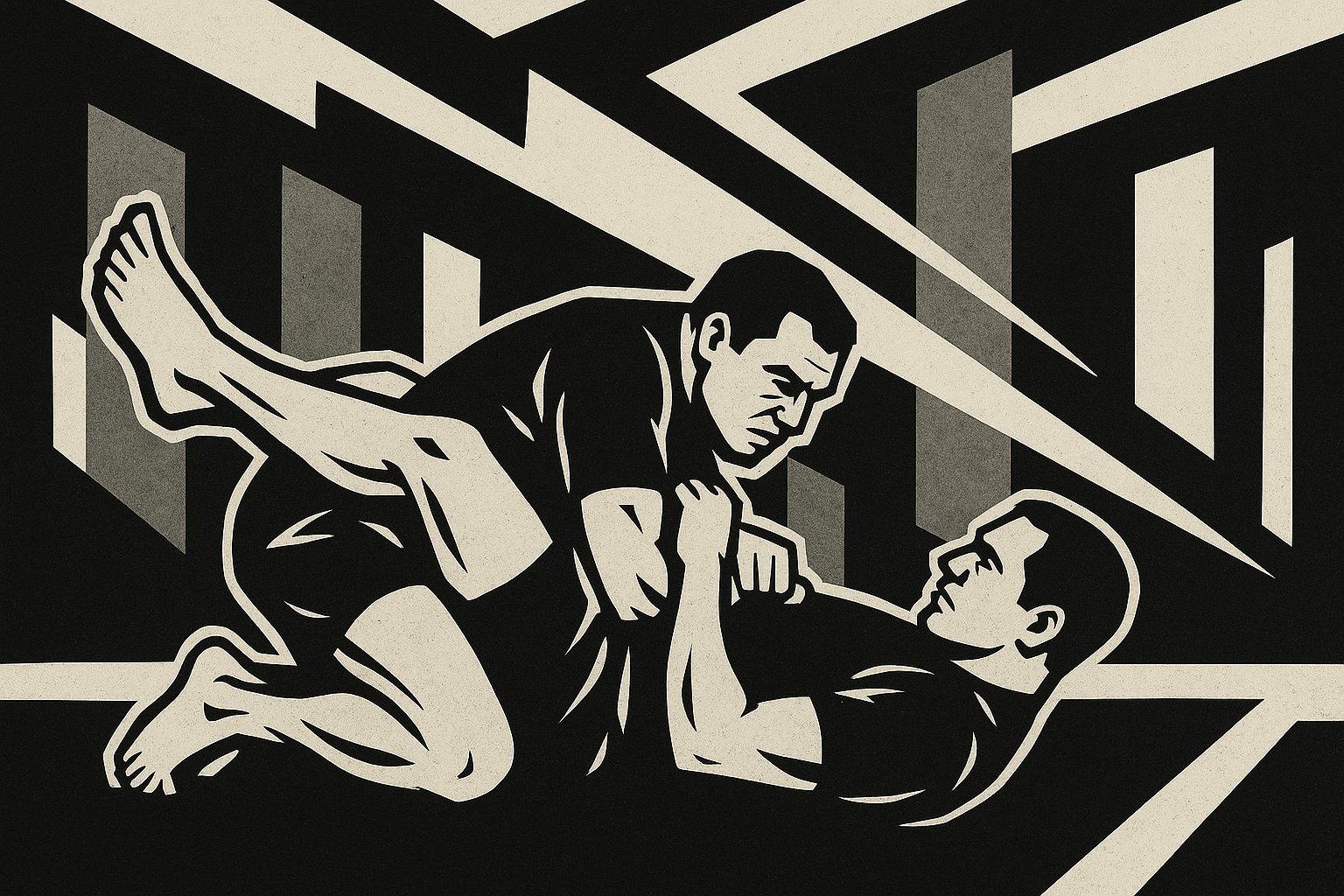 Closed guard blueprint — posture breaking and top lock control